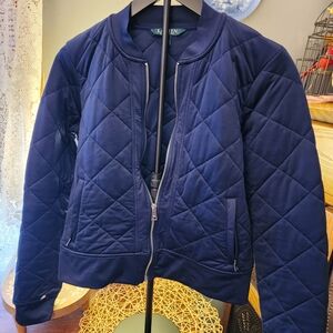 Ralph Lauren Navy Bomber Jacket